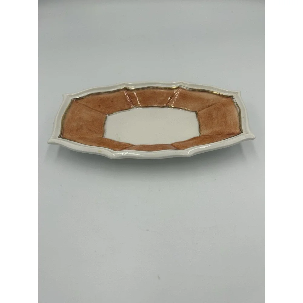 Vintage/Mid-Century Modern Ceramic Trinket Dish or Vide-Poche
